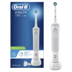 Oral B Vitality D100 Cross Action White elektromos fogkefe