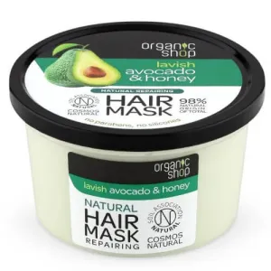 Organic Shop Avokádó & Méz (Repairing Hair Mask) 250 ml regeneráló hajpakolás