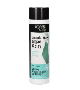 Organic Shop Alga & agyag (Mineral Strengthening Shampoo) 280 ml hajerősítő sampon