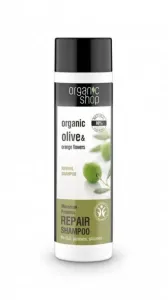 Organic Shop (Repair Shampoo) 280 ml olajbogyó és narancsvirág regeneráló sampon