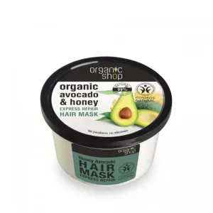 Organic Shop Megújító hajmaszk Méz és avokádó(Hair Mask ExpressHerbal Essences Repair ) 250 ml