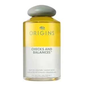 Origins Kétfázisú sminklemosó Checks and Balances™ (Milky Oil Cleanser with Rice Oil and Squalane) 150 ml