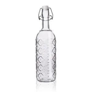 Üveg palack csattos kupakkal 0,75 l - ORION