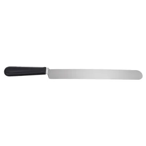 Cukrász spatula/kenőkés - rozsdamentes acél, műanyag fogantyúval - 28 cm - ORION