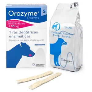 2x224g Orozyme fogászati snack szelet kistestű kutyáknak