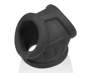 OXBALLS Oxsling Cocksling - péniszgyűrű és herenyújtó-gyűrű (fekete)