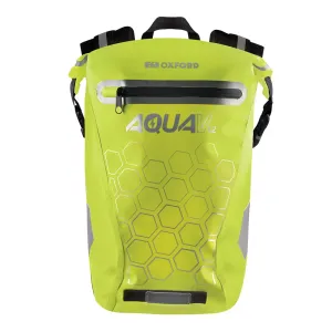 Vízhatlan hátizsák Oxford Aqua V12 Backpack 12l  fluo sárga