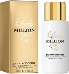 Paco Rabanne Lady Million - testápoló 200 ml