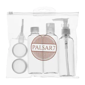 Palsar 7 Utazási kozmetikai készlet adagolókkal