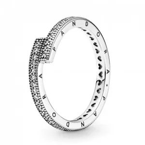 PANDORA Átfedés ezüst gyűrű  gyűrű 199491C01 #630338