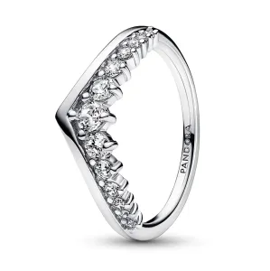 Pandora Csillogó ezüst gyűrű cirkónium kövekkel 182320C01 56 mm #636350