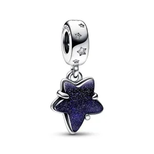 Pandora Gyönyörű medál Csillag Murano üvegből 792368C01