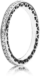 Pandora Romantikus gyűrű kristályokkal 190963CZ 56 mm