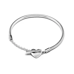 Pandora Ezüst karkötő szívvel Moments 599285C00 18 cm