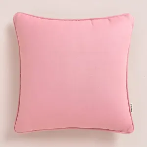 Elegáns pamut díszpárnahuzat sötét rózsaszín 40 x 40 cm