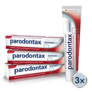 Parodontax Whitening Tripack Whitening fogkrém 3 x 75 ml
