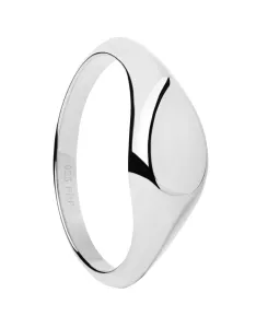 PDPAOLA Időtlen ezüst gyűrű Devi Vanilla AN02-A53 52 mm