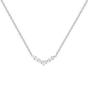 PDPAOLA Romantikus ezüst nyaklánc MINI CROWN Silver CO02-485-U