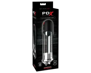 PDX Blowjob - automata péniszpumpa ajkakkal (fekete)