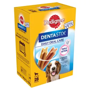 112db Fogápoló snack: Pedigree Dentastix közepes testű kutyáknak (10-25 kg)