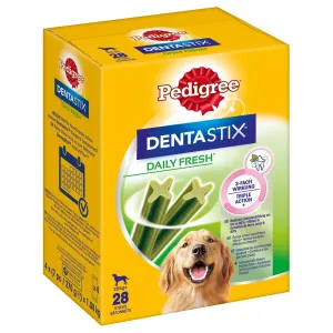 112db Pedigree Dentastix Fresh mindennapi frissesség nagy méretű kutyáknak (>25 kg)