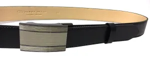 Penny Belts Férfi bőr elegáns öv 35-020-A7 black 105 cm