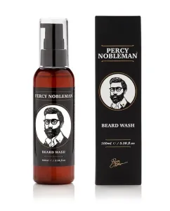 Percy Nobleman Cédrusfa illatú arcszőrzetápoló sampon (Beard Wash) 100 ml