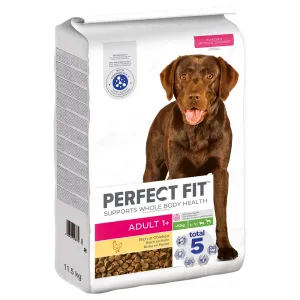 11,5kg Perfect Fit Adult (>10kg) száraz kutyatáp 15% kedvezménnyel