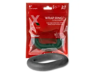 Perfect Fit Ultra Wrap 6 - vastag péniszgyűrű - fekete (15cm)