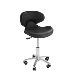 Fodrász szék - 440–570 mm - 150 kg - Fekete | physa