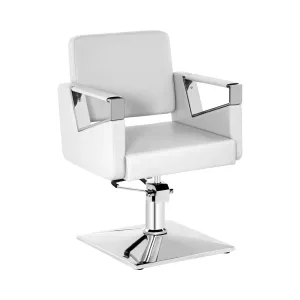 Fodrász szék - 445–550 mm - 200 kg - Mattfehér | physa