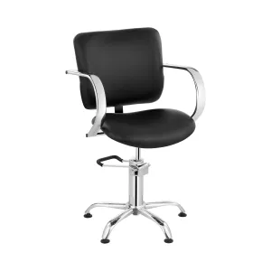 Fodrász szék - 590–720 mm - 150 kg - Fekete | physa
