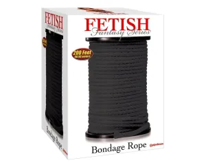 Fetish Bondage kötél - 60m (fekete)