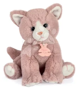 Plüss cica Baby Cat Powder Pink Histoire d’ Ours rózsaszín 18 cm ajándékcsomagolásban 0 hó-tól