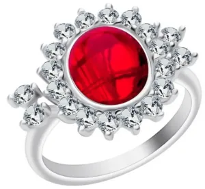 Preciosa Ezüst gyűrű Camellia 6108 63