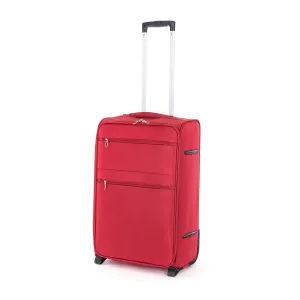 Pretty UP textil utazóbőrönd TEX15 M, piros