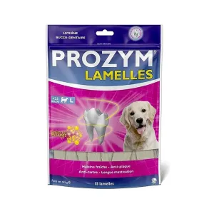 2x15db Prozym Canin Lamelles rágócsík kutyasnack - Nagytestű kutyáknak (> 25 kg)