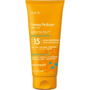 PUPA Milano Fényvédő krém arcra SPF 15 (Sunscreen Cream) 200 ml