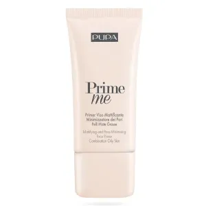 PUPA Milano Sminkalap vegyes és zsíros bőrre Prime Me (Mattifying and Pore-Minimising Face Primer) 30 ml