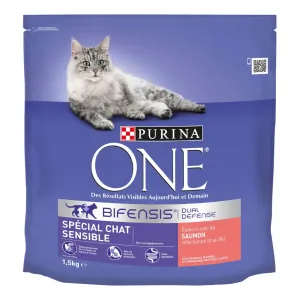 4x1,5kg PURINA ONE Sensitive lazac száraz macskatáp