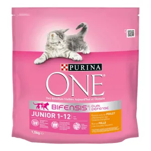 4x1,5kg PURINA ONE Junior száraz macskatáp