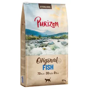 2x6,5kg Purizon Sterilised Adult hal gabonamentes száraz macskatáp