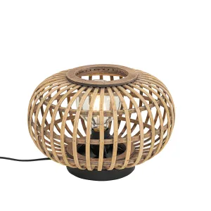 Keleti asztali lámpa bambusz - Amira
