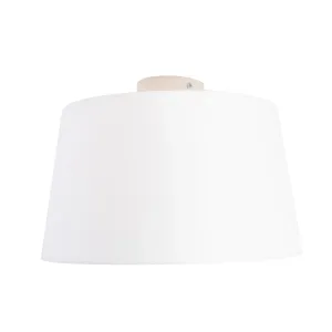 Mennyezeti lámpa fehérnemű árnyalatú fehér 35 cm - kombinált fehér