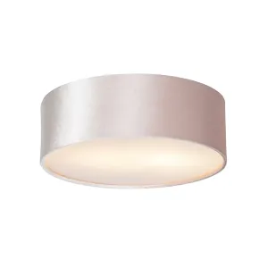 Mennyezeti lámpa rózsaszín 30 cm, arany belsővel - Dob