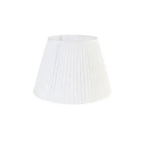 Plisse lámpaernyő fehér 45/30 cm