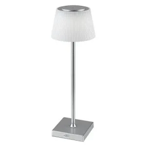 Rabalux 76013 Taena LED-es asztali lámpa, 4 W, ezüst