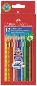 Grip 2001 pasztelceruzák 12 színű szett (Faber Castell ceruzák)