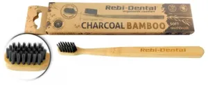 Rebi-Dental Fogkefe M62 charcoal bamboo puha 1 db