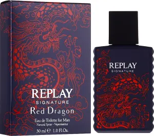Replay Signature Red Dragon Man - EDT 50 ml